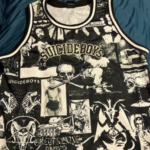 RARE $uicideboy$ Grey 5 9 Jersey SIZE XL